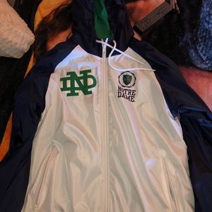 Notre Dame Mitchell&Ness Wind Breaker